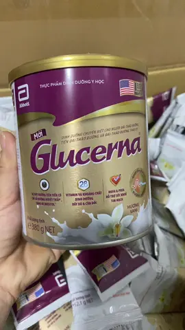 Sữa Bột Lon Glucerna 380g Hương Vani Date T4/2027#glucerna 