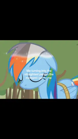 Rainbowdash. #rainbowdash #fyp #relateable #kinda idk if people relate 💔🥹 #mlp 