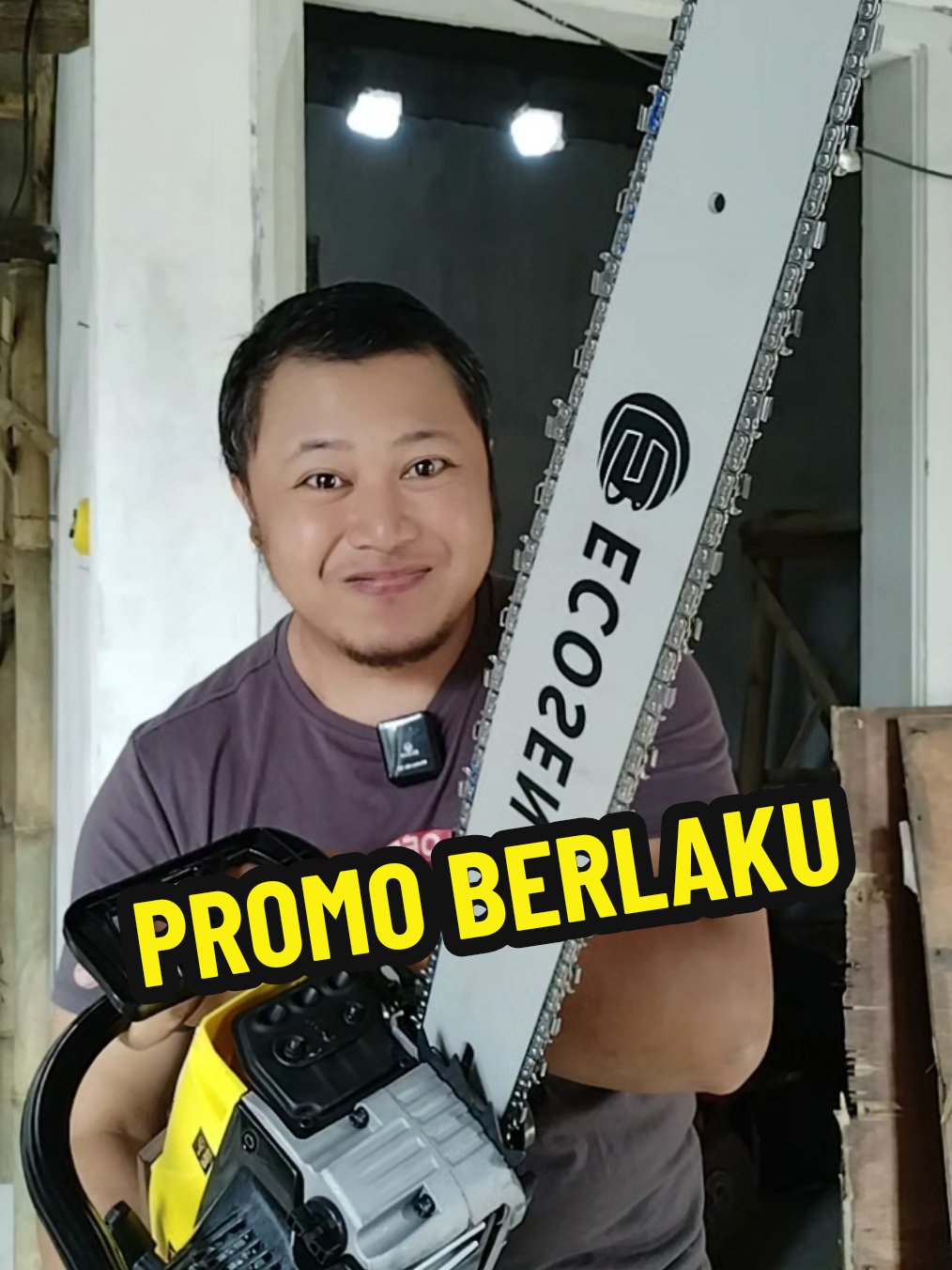 gergaji mesin ecosen #fyp #racuntiktok #gergaji #gergajikayu #gergajimesin 