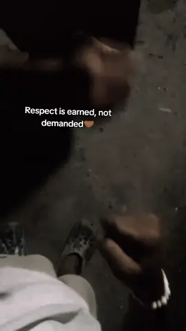 Respect is earned, not demanded🤝🏾 #gotpermissiontopost 