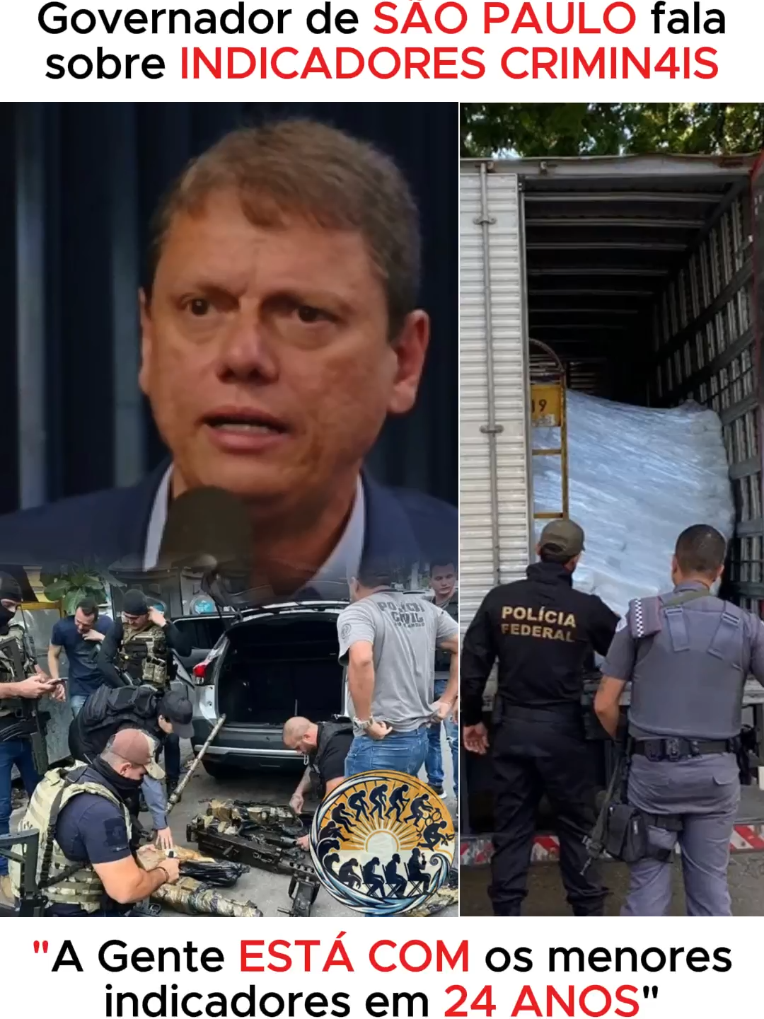 Govovernador de SÃO PAULO falasobre INDICADORES CRIMIN4IS @tarcisiogdf ##tarcisiodfsp #tarcisiocortes #tarcisiodefreitas #fyp #viral