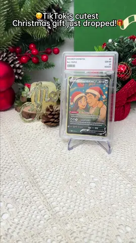 🎅 Limited 2025 Holiday Edition Alert! 🎄Transform your love into a Pokémon-style Couple Card — festive, shiny, and one-of-a-kind ❤️✨