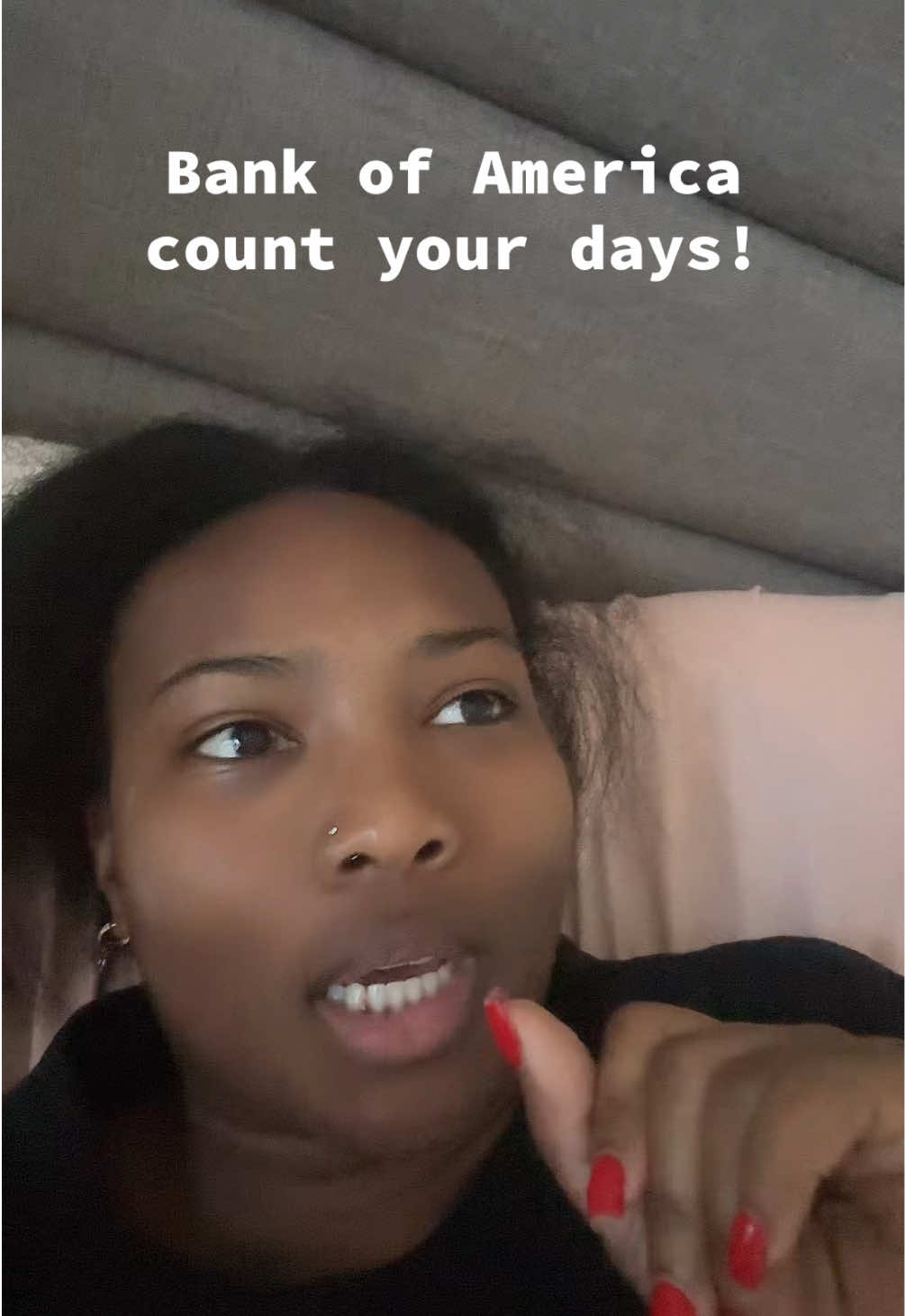 I got my hair appt today so I was shaking in my boots!! #bankofamerica #boa #bankoutage 