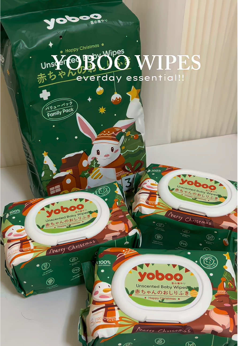 Everyday essential! Fave wipes from @Yoboo_ph #yoboo#yoboo#yobpes #wipes #unscentedbabywipes 