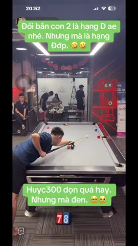 C300 làm hết vc khó. Quá đen. 😭😭#ngocxambilliards #hathanhbillards #huyc300 #kienseubiliard #hoangsao 