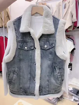 Áo gile bò lót lông  #aogile  #aogilebo #aogilelotlong #thoitrangnu #xuhuong 