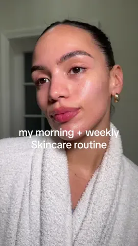 My morning skincare routine I love to indulge in this time of year. @evidensdebeaute is the luxury skincare routine worth treating yourself to. #evidensdebeautepartner #skincareroutine #skinprep #morningroutine #fyp 