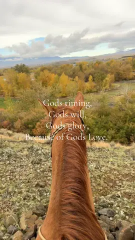 Because of Gods Love, I share his timing, will and glory in my life! 