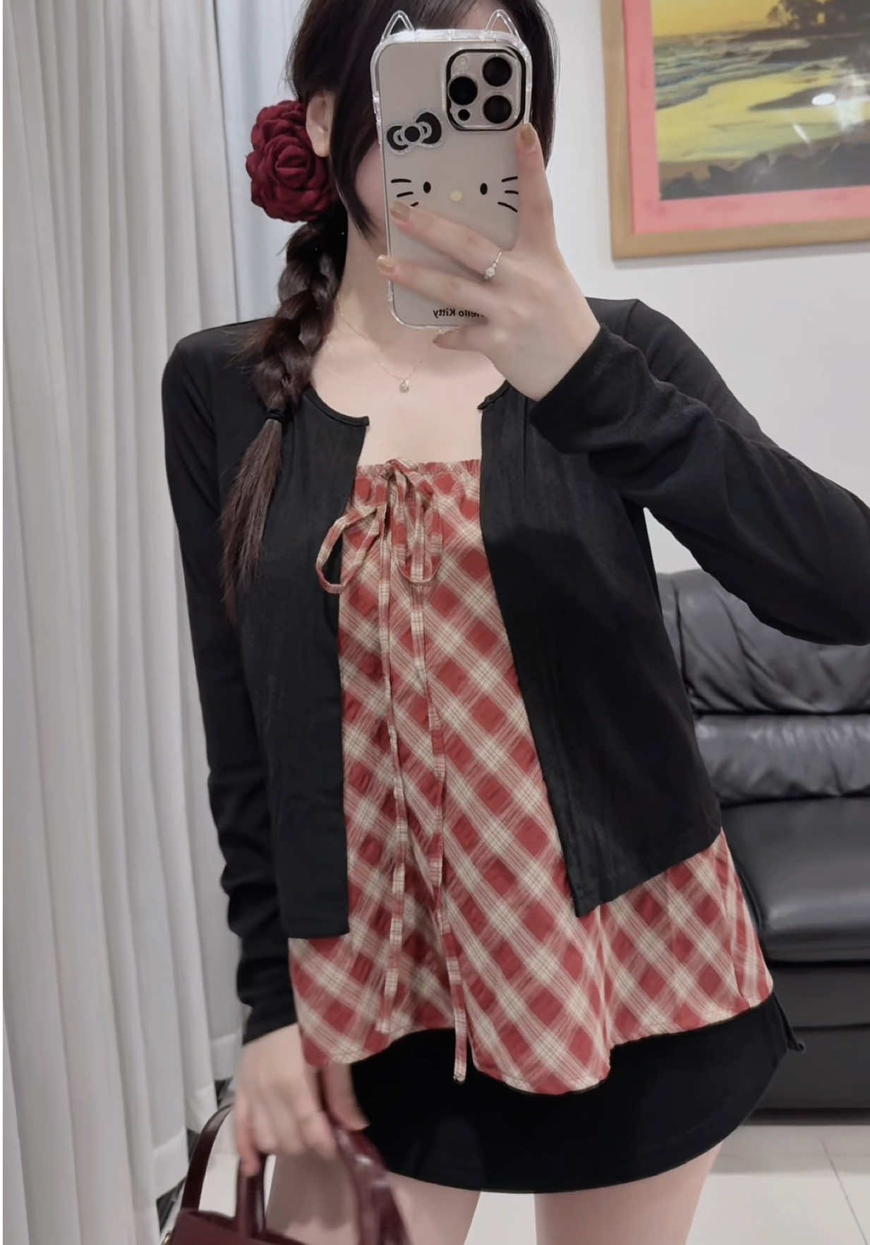 Càng ngắm set này càng cuốn í 🥴 #h2oclothing #xixeoshop #setaohaiday #aokecaro #outfitideas 