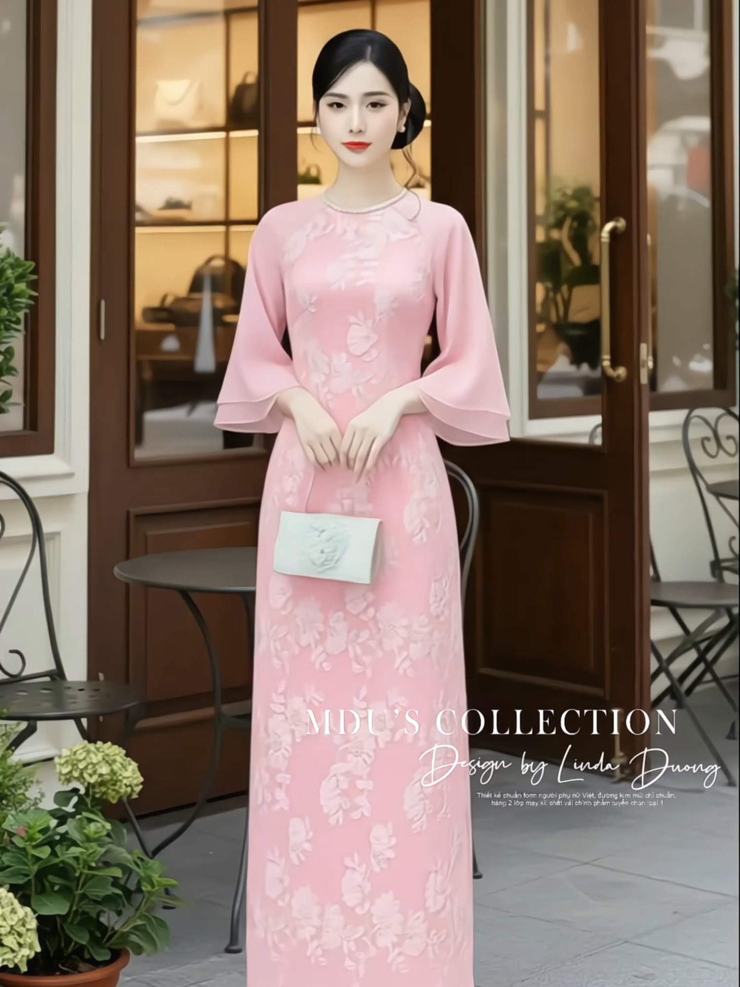 MDU4590 : Diện Vẻ Đẹp Việt, Đón Ngày Trọng Đại. #vaythietke #mdufashion #xuhuong #vayxinh #vaythietkecaocap #tiktokshop99bigsale #SaleVuiSinhNhat #TikTokShop66 #MDU #mdu