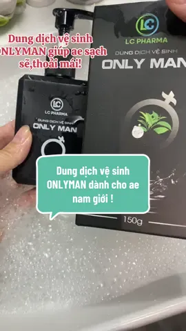 Trả lời @Mẹ Ben BG Cảm ơn bạn.DDVS ONLYMAN giúp ae sạch sẽ,thoải mái ##xh##dungdichvesinh##onlyman##nam##ddvs