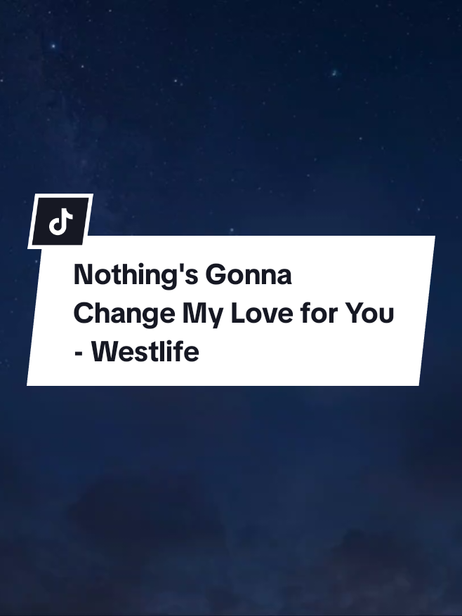 Nothing's Gonna Change My Love for You - Westlife (Mmsub)