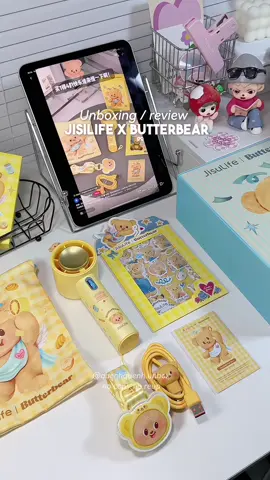 Jisulife x Butterbear xinh iuuu toẹtt dờiii🥹#quenhquenhreview #jisulife #jisulifexbutterbear #jisulifeminifan #review 