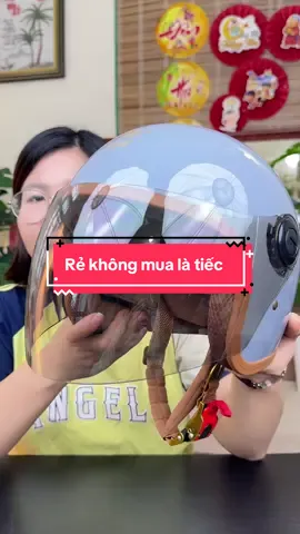 Mũ bảo hiểm có kính cao cấp #hangxinhtuoi #mubaohiemcokinh 