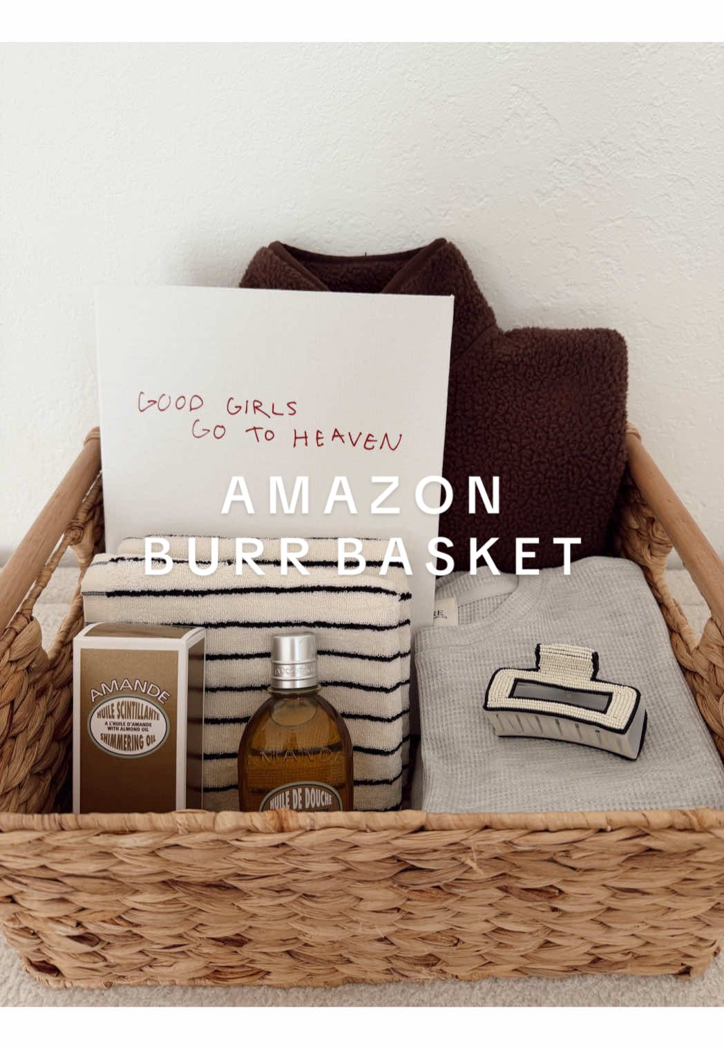 Obsessed With Everything in this Burr Basket!! 😍 All on my amzn s/f in the “Burr Basket Ideas” List! ✨👀 #burrbasket #burrbasketideas #amazonburrbasket #giftideas #amazonfinds @Amazon Influencer Program @Amazon Fashion 