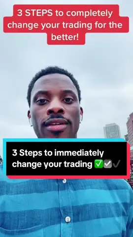 3 Steps to immediately change your trading ✅☑️✔️#daytrading #futurestrader #stockmarket #optionstrader #stockmarketforbeginners 