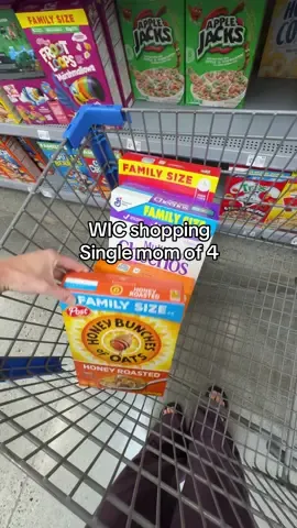 I’ll never not be thankful for WIC. #singlemom #shopwithme #walmart 