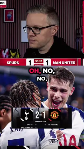 Tottenham versus Manchester United 2 2 #fyp #foryou #foryoupage #tottenham #manchesterunited 