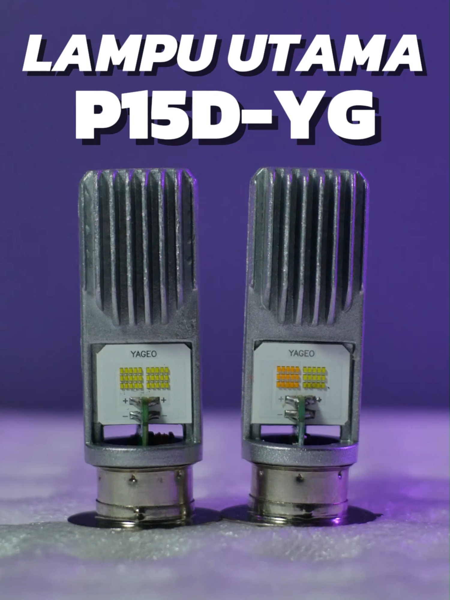 “Malam makin terang, jalan makin tenang! Upgrade lampu lo ke P15D-YG, biar nggak kalah nyala di jalan 😎💡”#LampuMotorTerang #P15DYG #AmanBerkendara #MotorStyle #RidingNyaman #LampuUtamaMotor #SparepartMotor #LightingUpgrade #P15DYG #LampuMotorKeren #MotorNyalaTerus #CahayaMaksimal #RiderStyle #BikerIndonesia #LampuTerangBikinTenang