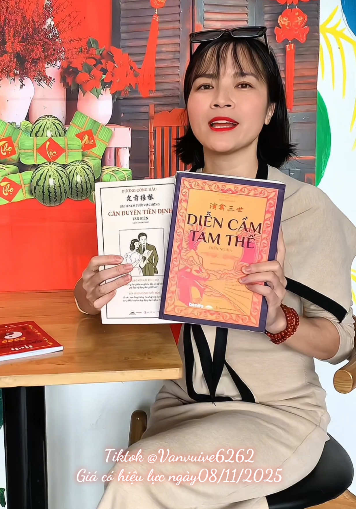 Combo sách Diễn cầm tam thế $ căn duyên tiền định #diencamtamthe #canduyentiendinh #docsachmoingay #vanvuive6262 #reviewsach 
