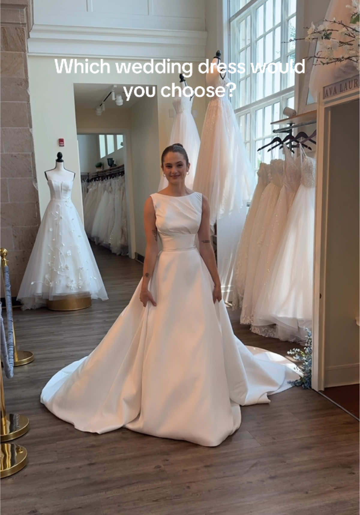 Gorgeous🥰 Which one? Dresses avalaurennebride 🤍 #weddingdress #weddingtok #weddingtiktok #fyp #foryou   