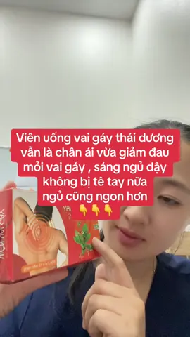 Viên uống vai gáy thái dương hộp 30 viên 👉#daumoivaigay #tetay #xuongkhop #viral #tiktok 