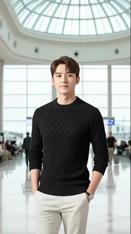 Áo Len Quảng Châu Lót Lông giữ ấm, mặt vải hoa văn #thoitrangnam #aolen #aolennam 