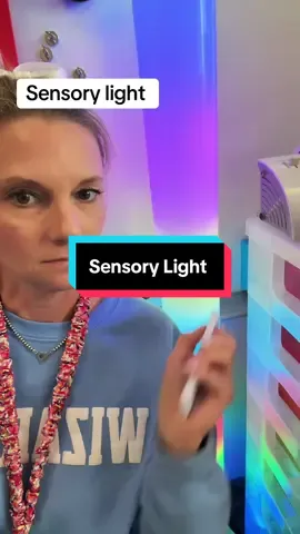 A new teacher must have for the classroom. This is a sensory light from @Special Supplies   Use for a visual classroom tool or just add it some fun lighting! #teachersoftiktok #teachermusthaves #owlsomekinders #lighting #sensory 