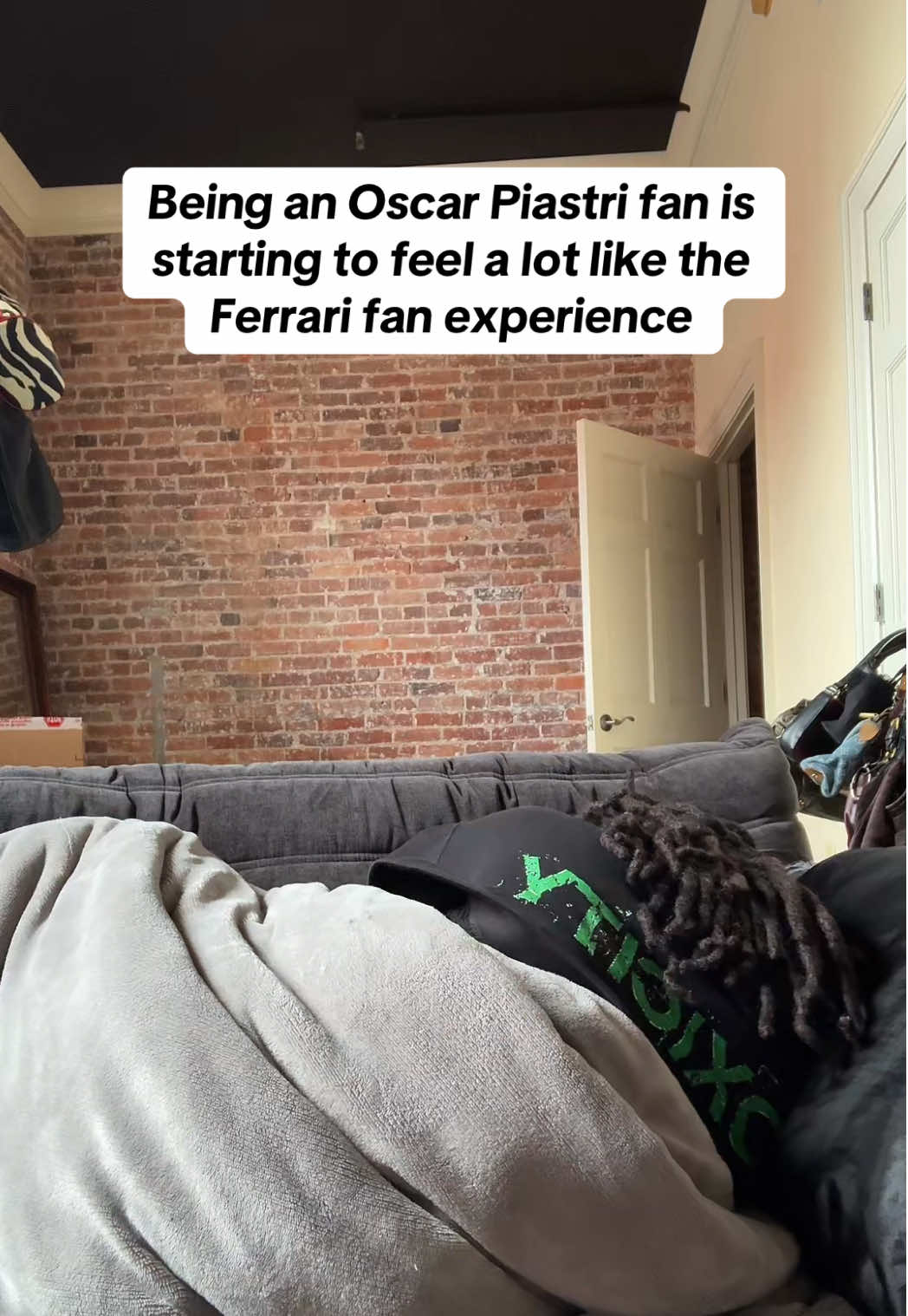 I didn’t pick the prancing horses to save my mental health & yet here we are.  — — — — — — _ — — #braziliangrandprix #brazilgp #formula1 #oscarpiastri #op81 