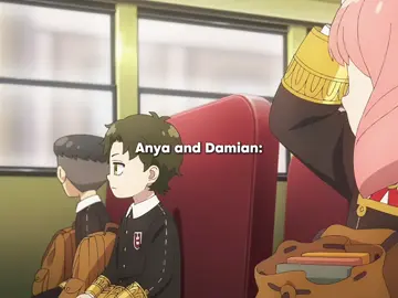 Anya's face lmaoo😭😭 #spyxfamily #spyxfamilyseason3 #anyaforger #damiandesmond #anime 