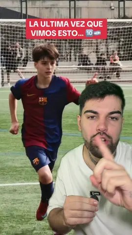 ESTÁ EL NUEVO MESSI EN LA MASIA? #futbol #barça #davidmoreno #messi 
