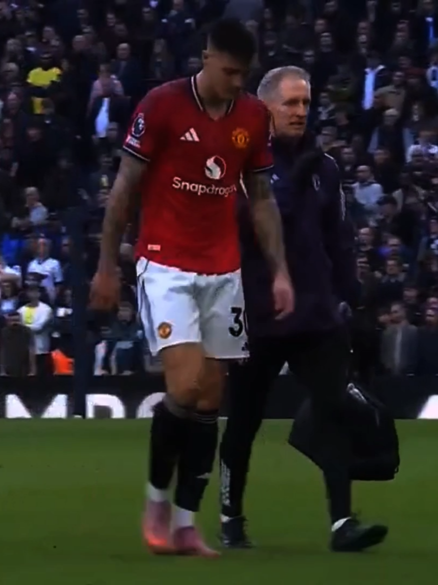 Sesko injuries 💔 #manchesterunited #benjaminsesko #footballedit