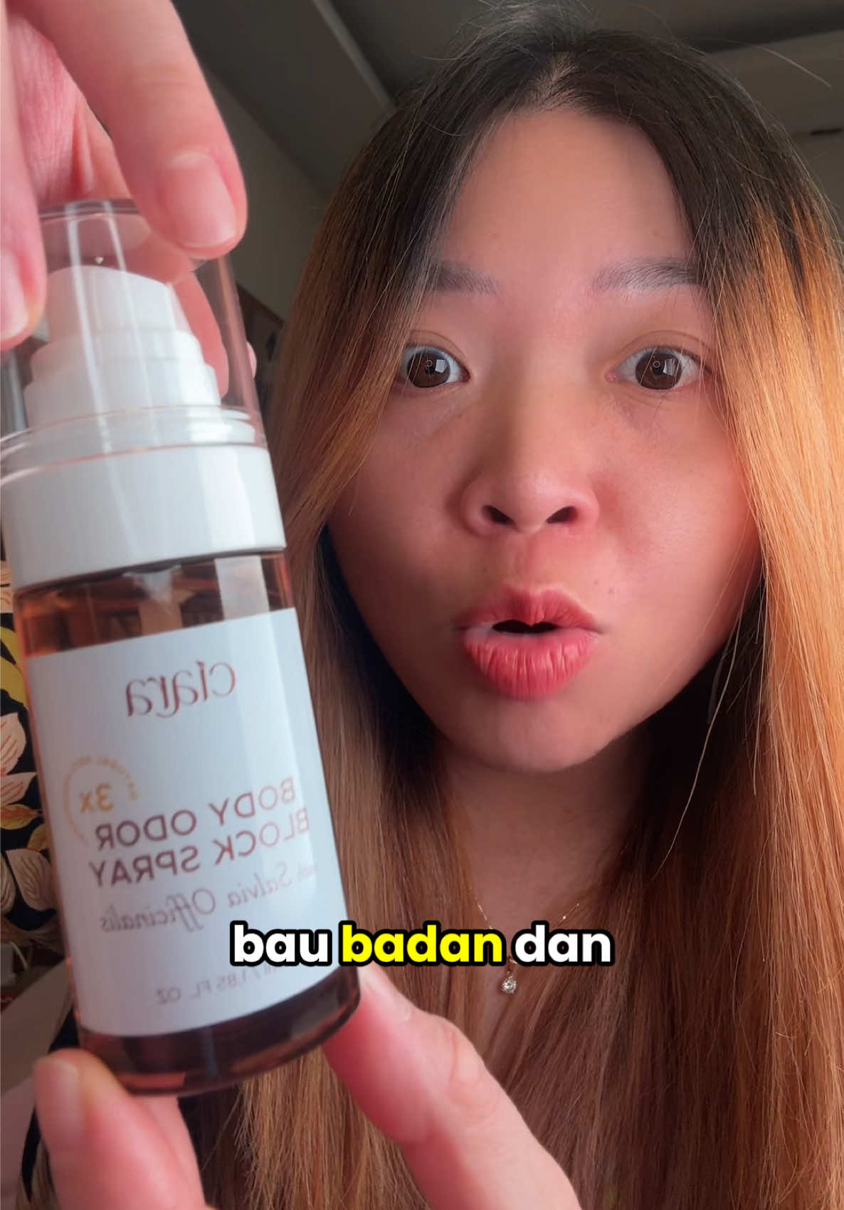 👆🏻KERANJANG KUNING👆🏻 CIARA BODY ODOR BLOCK SPRAY NATURAL ANTIPERSPIRANT PENGHILANG BAU BADAN ALAMI 😍 #ciarabodyodorblokspray #naturalantiperspirant #penghilangbaubadanalami #deodorantbumilbusui 