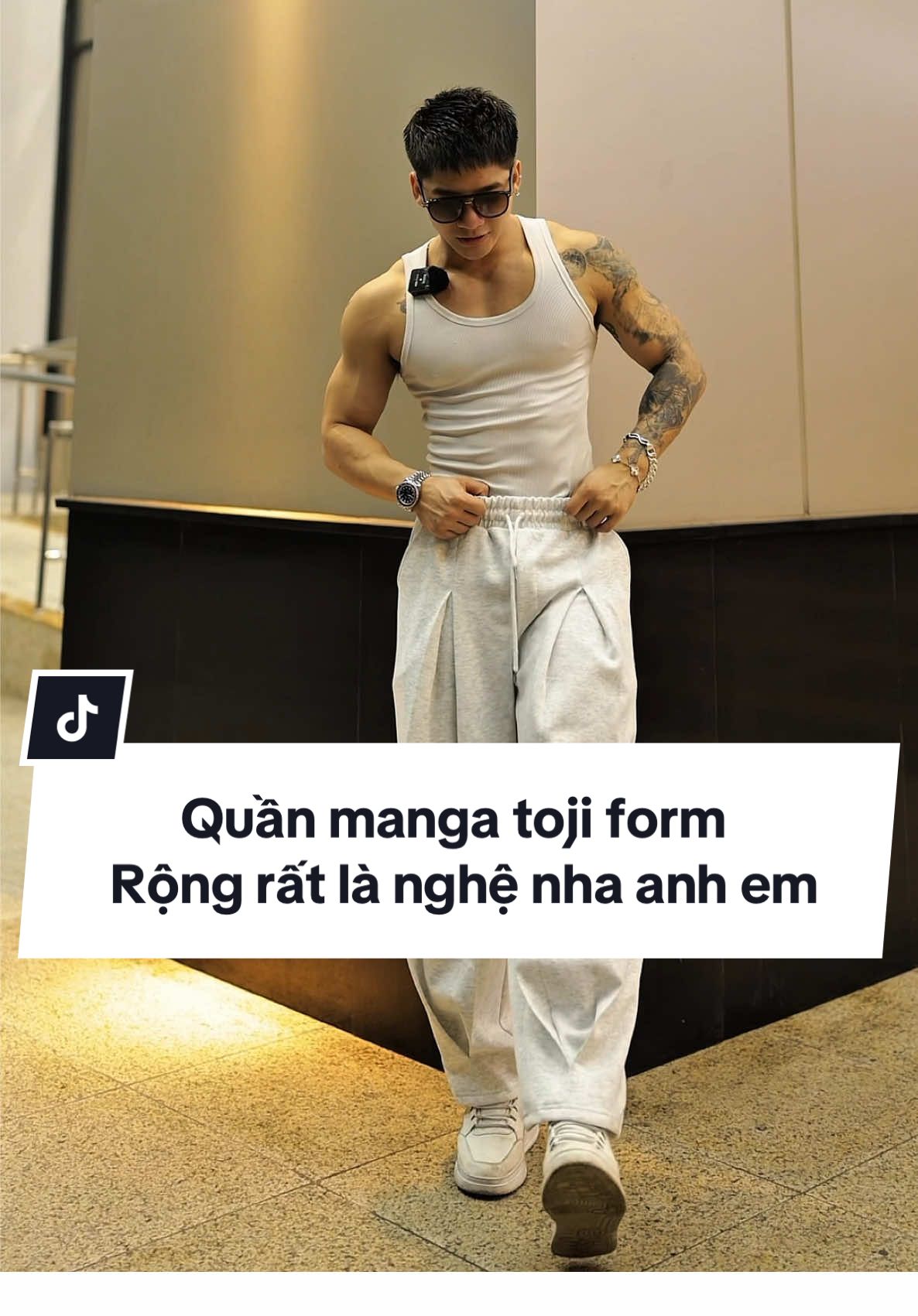 Quần manga toji form rộng cực kì ăn chơi #varsityjacket #aokhoacnam #aokhoacdep 