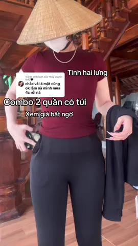 Trả lời @Thuý Quyên {68}🖤 thử trải nghiệm đi ạ . Không làm chị em thấy vọng  #xuhuong #leggings 