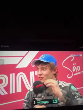 Oh my kimi podium in sprint race🥺🥺#foryou #kimiantonelli #formula1 #f1 