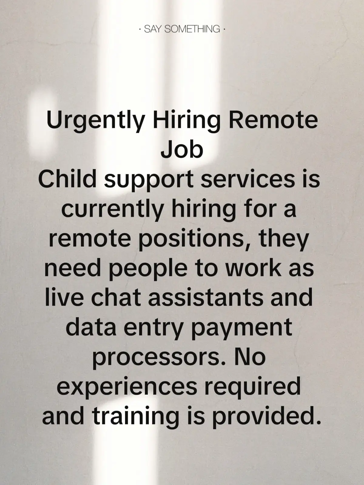 #workfromhome #childsupport #sidehustle #jobsearchtips #remotework 