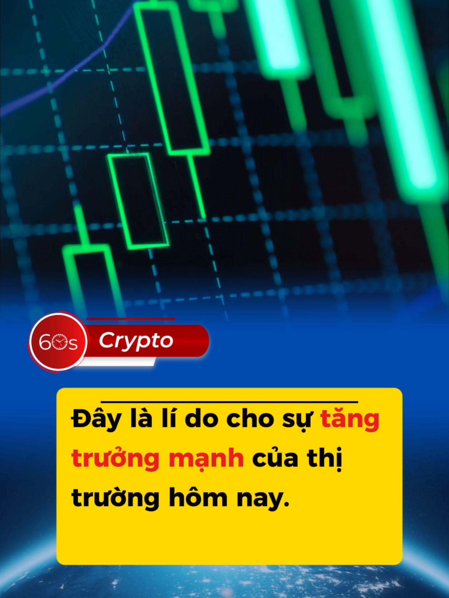 Đây là lí do cho sự tăng trưởng mạnh của thị trường hôm nay. #60sCrypto #taichinh #xuhuong #blockchain #crypto #tintuc