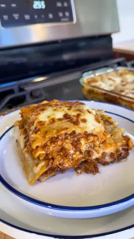 Lasaña de carne😋 #lasagna #lasaña 