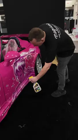 A fast wipe down on Fast and the Furious cars! @thevipersguy @joinsparq  #meguiars #fastandthefurious #sema #semashow #sema2025  