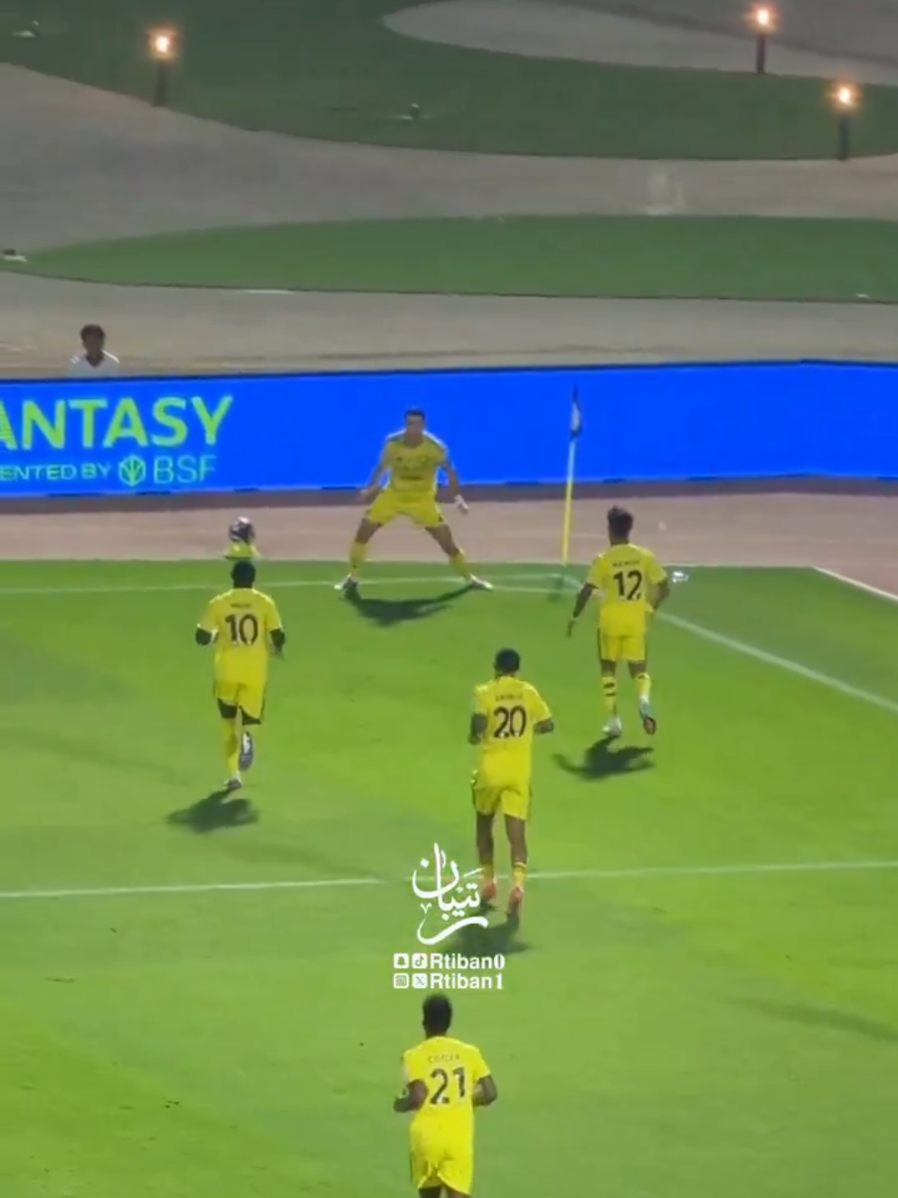 Cristiano’s goal from the stands! #Cristiano #Ronaldo #CristianoRonaldo #alnassr #cr7 