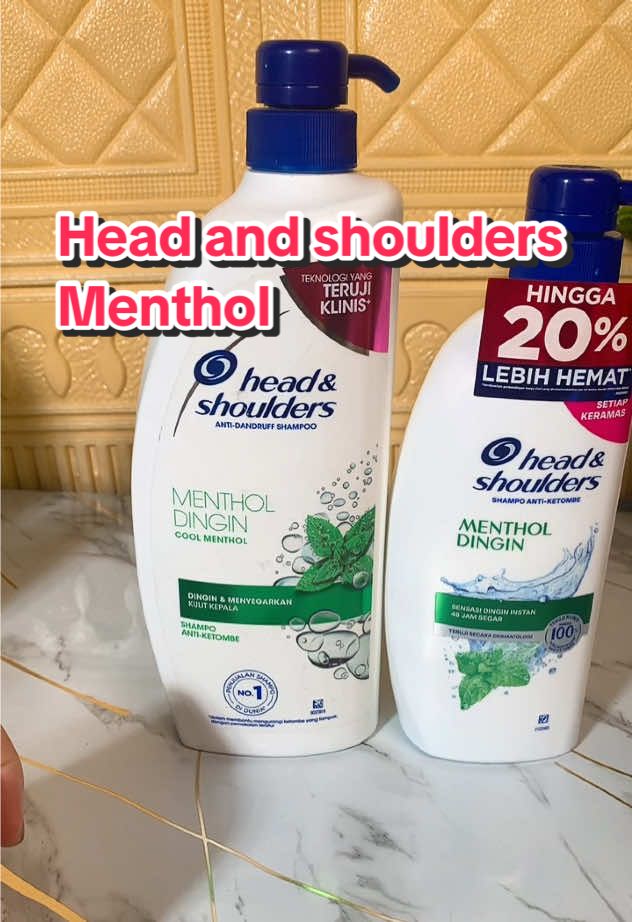Shampo head and shoulders menthol  #shampoantiketombe #shampoketombe #shampoheadandshoulders #headandshoulders #shampoketombe 