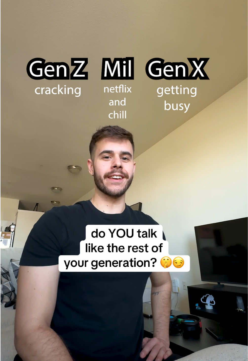 This is the slang we all actually care about 😉 Are you Gen Z, Millennial, or Gen X?  Welcome to my Ted Talk 💡