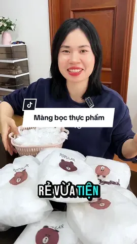 Túi màng bọc thực phẩm vừa tiện vừa rẻ. #mangbocthucpham #mangbocthucphamcochun #mangbocthucphamgau 