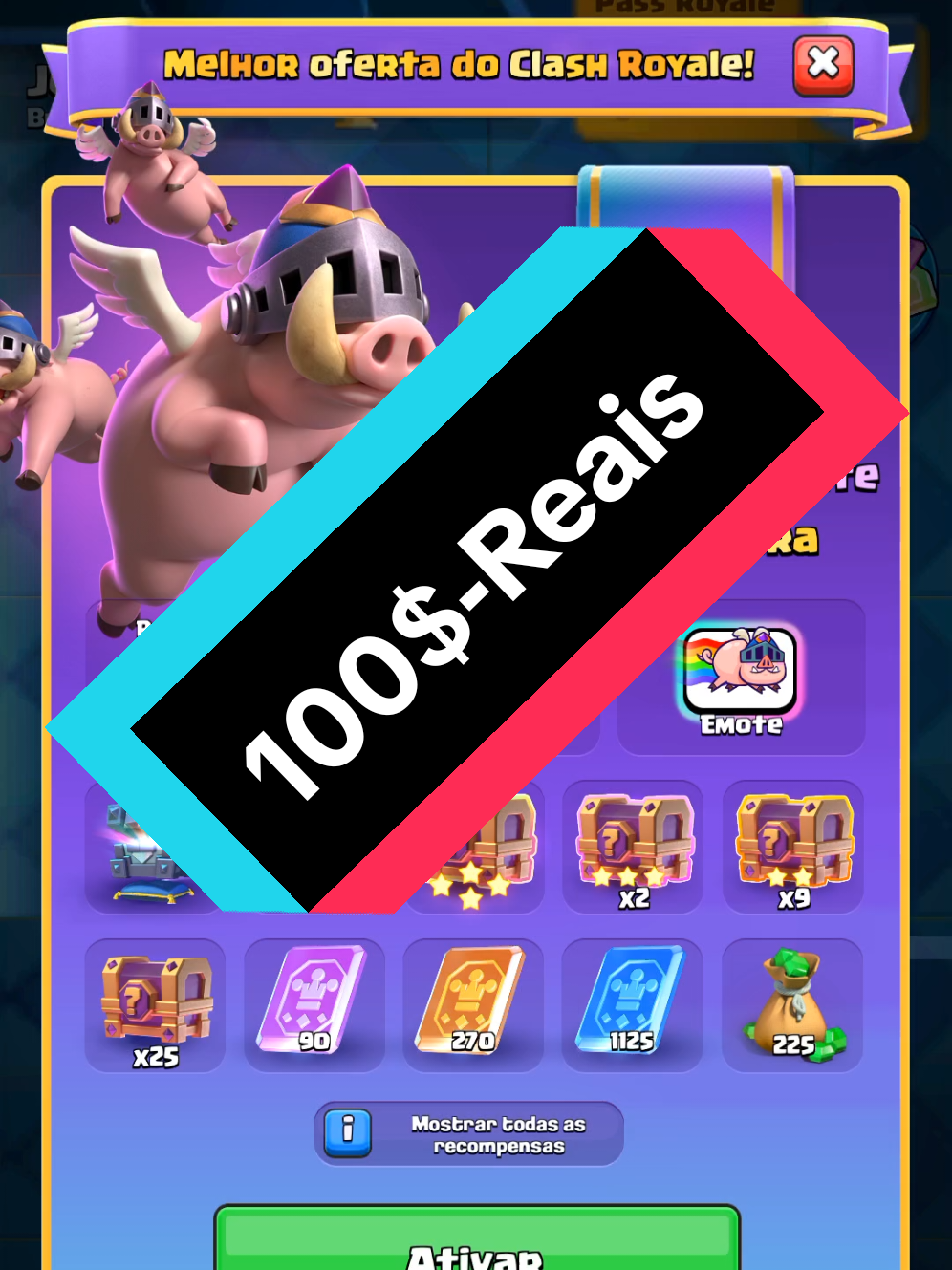 A Loja da Supercell Store é a Melhor opção de fazer compras, olha o tanto de coisa que eu ganho, @Clash Royale #tiktokgames #Clash #clahoween #velocity 