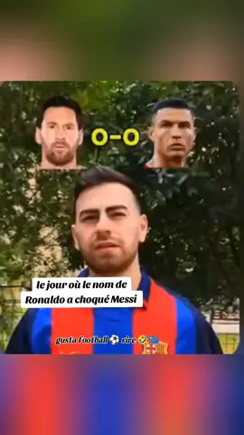 le jour où le nom de Ronaldo a choqué Messi #nom #ronaldo #choque #messi #football 