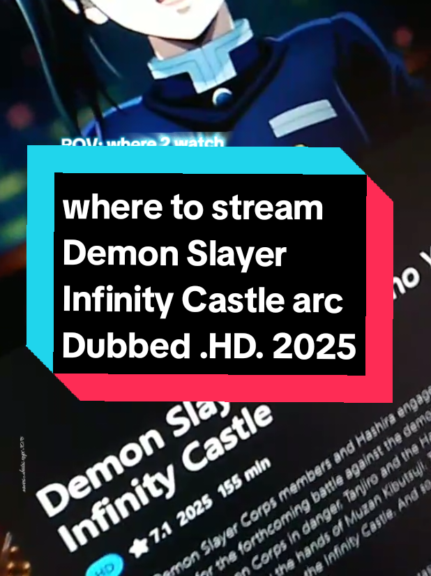 streaming dubbed Demon Slayer Infinity Castle arc #demonslayerinfinitycastlearc #infinitycastlearc #demonslayermovie #demonslayerinfinitycastle #kimetsunoyaiba 