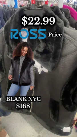 At this point the treasures I’m finding in Ross makes it a gold mine! #fauxleather #vest #ross #rossfinds #rossdressforless @Ross Dress for Less