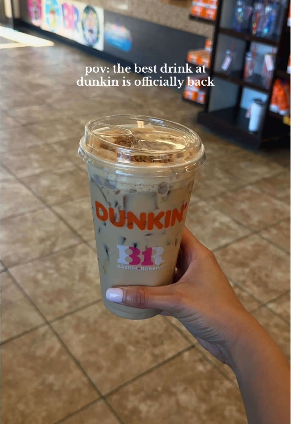 the cookie butter latte from dunkin is hands down my favorite thing🍪🧈☕️🫶🏽 #cookiebuttercloudlatte #cookiebutterlatte #dunkin #dunkinlatte @Dunkin' 