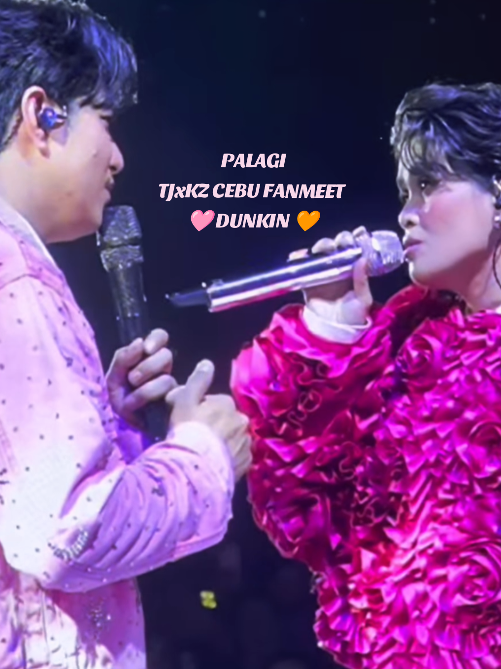 PALAGI || TJXKZ @dunkin.ph CEBU Fanmeet 🧡🩷  /Nakakamisssss 'to🥹/ Credits: jet Gonzales  @KZ @TJ Monterde  #newupdate #TJMonterde #KZTandingan #NeverBeanSweeterCebu #TJxKZ_DunkinPH 